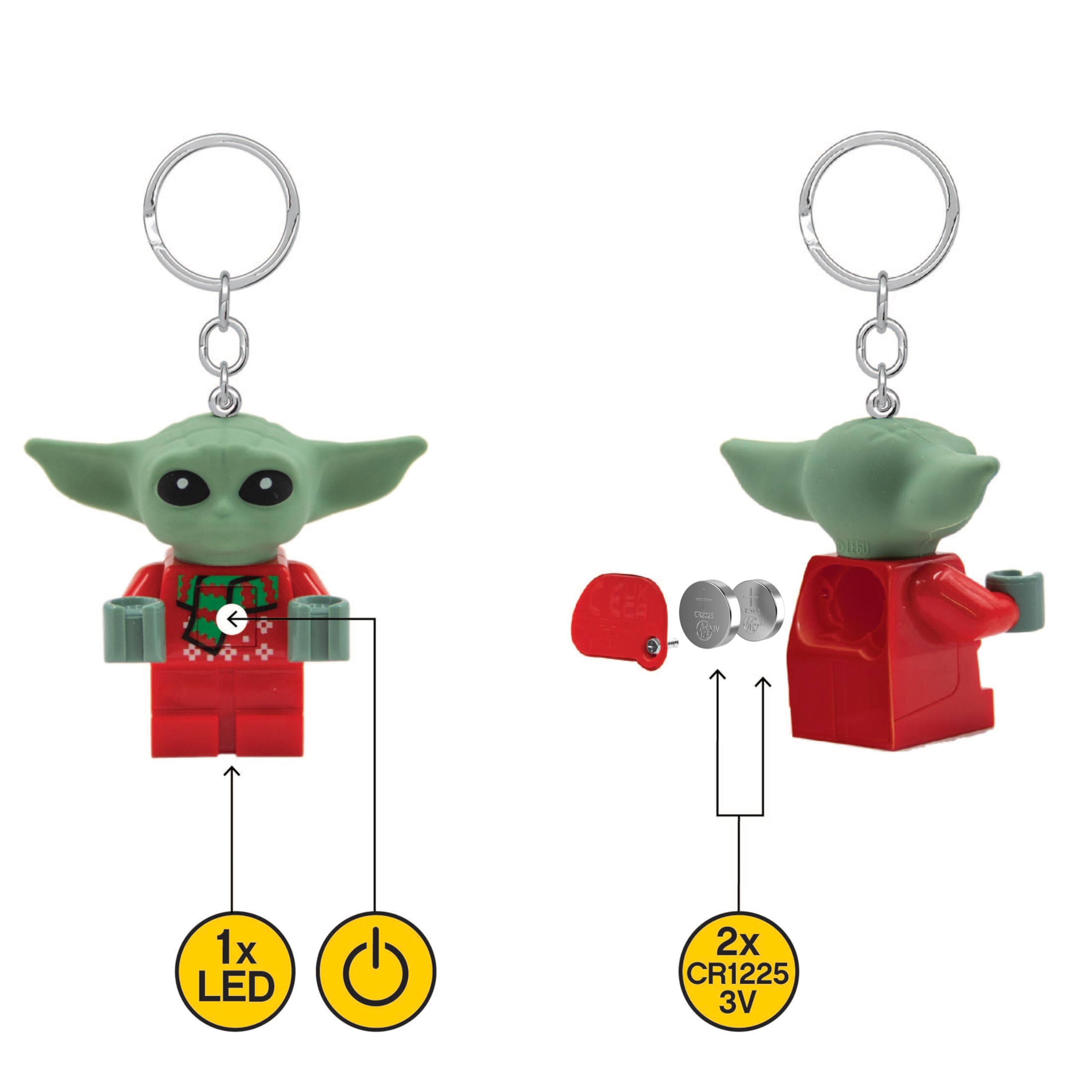 Amazon.com: LEGO Star Wars The Mandalorian Key Light - Grogu